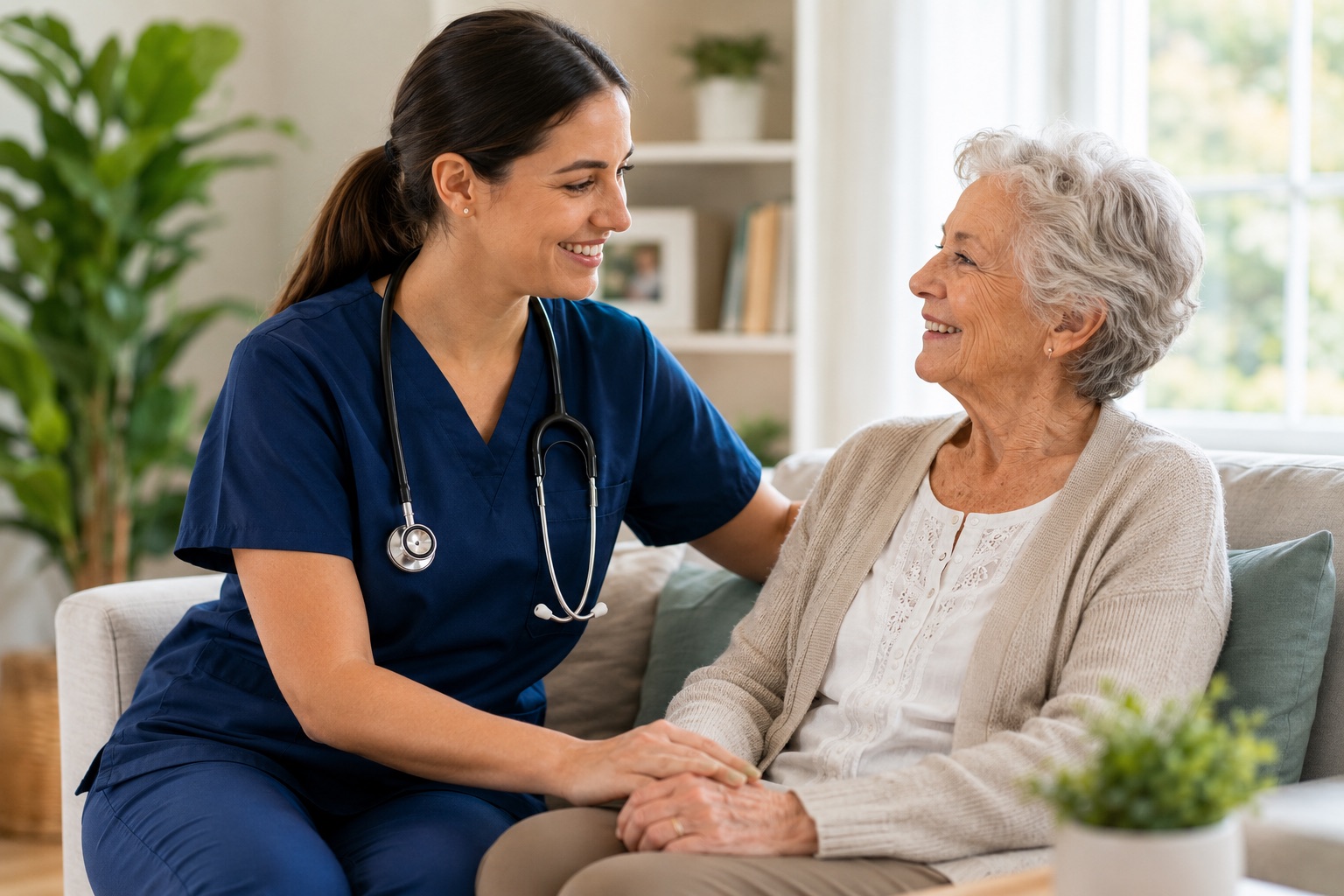 Nurse delivering in-home NDIS nursing care in Camberwell